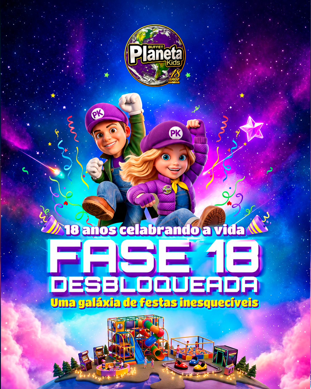 Campanhas e Lançamento - Planeta Kids